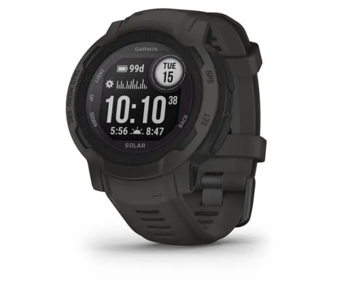 Garmin 010-02627-00 Instinct 2 Solar Standard Edition GPS Smartwatch - Graphite - Zoom Image 1