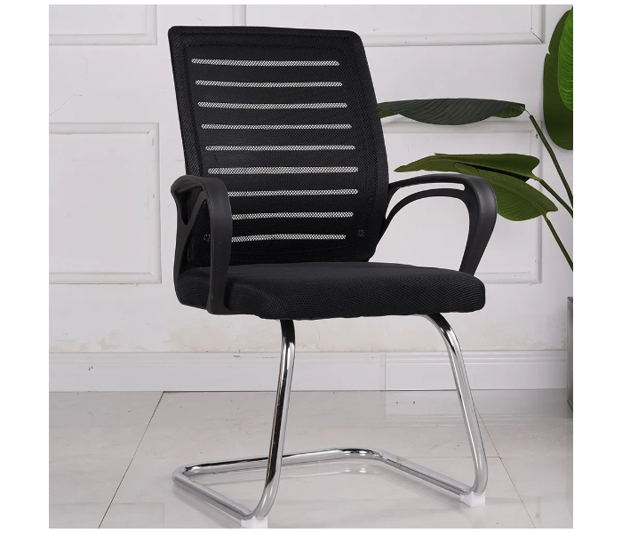 Danube Home Marvel Visitor Office Chair - Black - Zoom Image 2