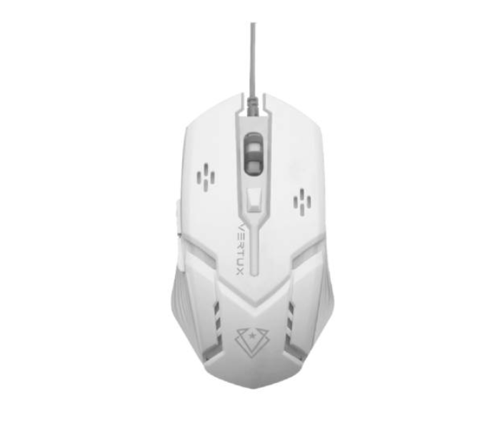 Vertux DXB000087 Sensei USB Wired Gaming Mouse - White - Zoom Image 1