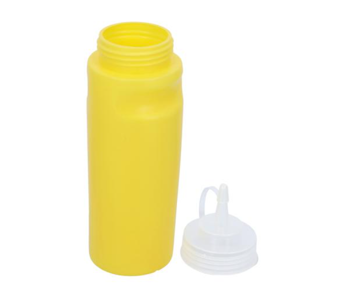 Royalford RF10729 600ml 2 Pieces Ketchup Bottle - Red and Yellow - Zoom Image 2