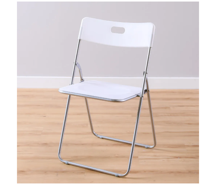 Danube Home Dormer Metal Folding Chair - White - Zoom Image 2