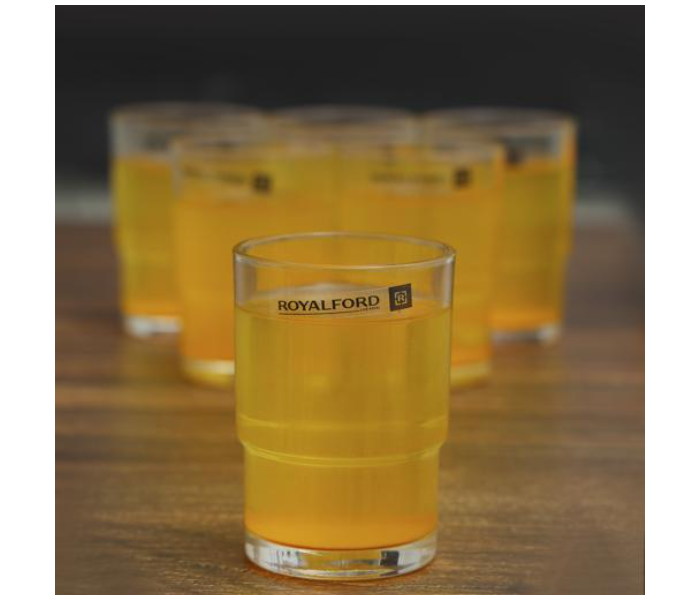 Royalford RF10313 226ml 6 Pieces Glass Tumbler2 - Zoom Image 3