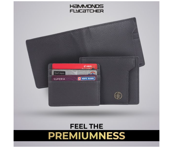 Hammonds Flycather HF577BLL Genuine Leather Wallet For Men - Black - Zoom Image 5