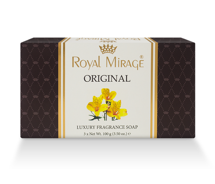 Royal Mirage Pack of 3 100gm Original Soap - Zoom Image