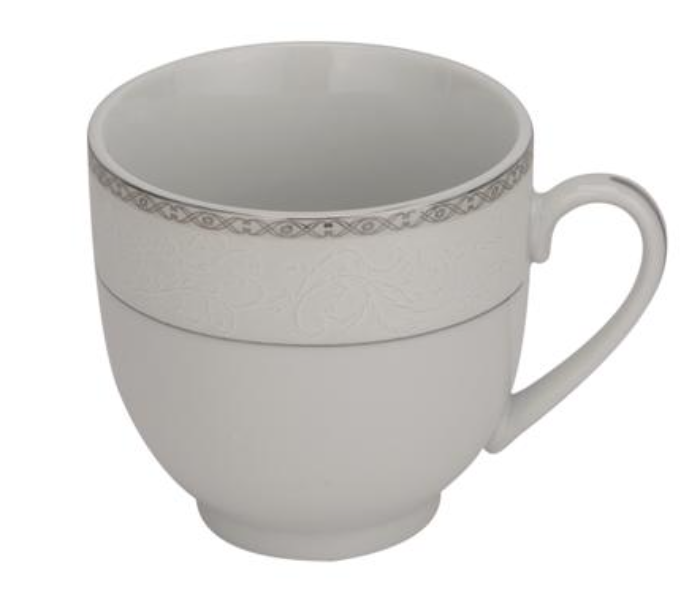 Royalford RF10555 12 Piece Tea Cup and Saucer Set - White - Zoom Image 3