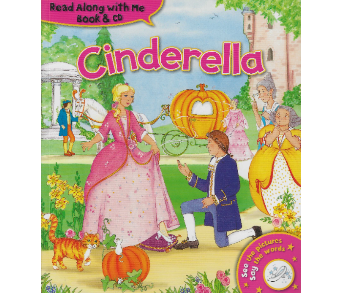 Award Publications Read Along With Me Book and Cdcinderella Book For Children - Zoom Image 1