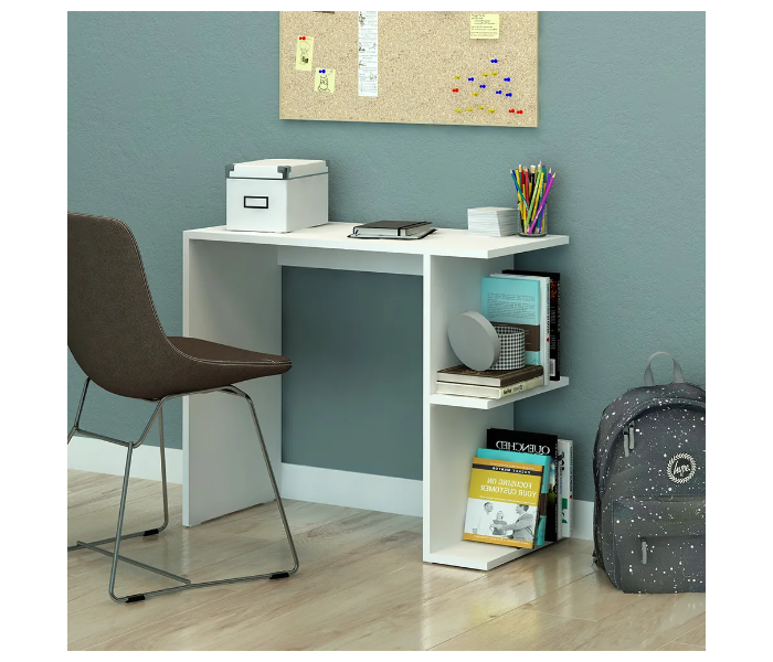 Danube Home Lily Office Desk - White - Zoom Image 1