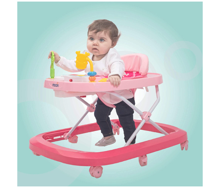 Moon MNBGWPK08 Drive Walker for Babies - Pink - Zoom Image 3