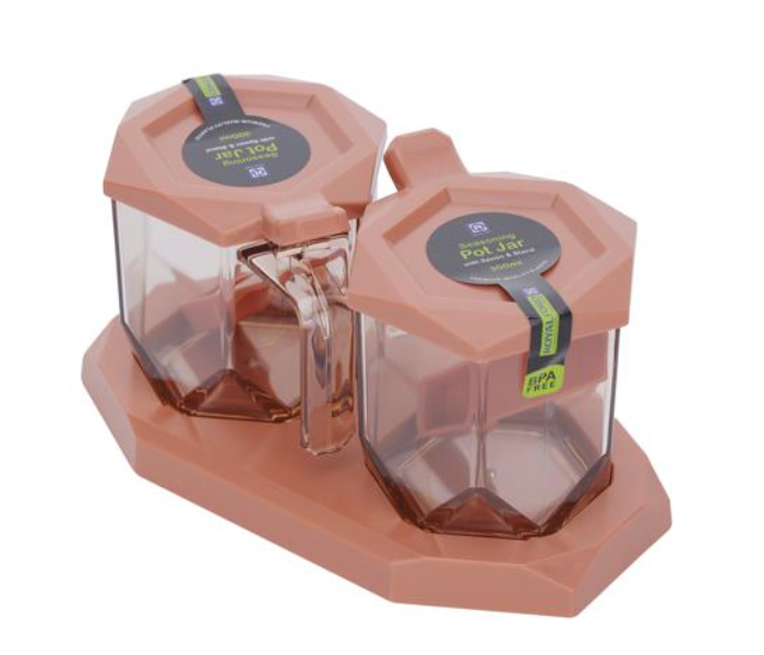 Royalford RF10329 300ml 2 Pieces Spice Jar Set - Zoom Image 1