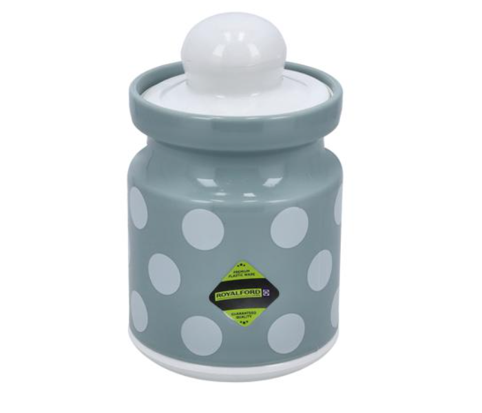 Royalford RF10875 1.5 Litre Classic Air-tight Spice Jar - Grey - Zoom Image 1