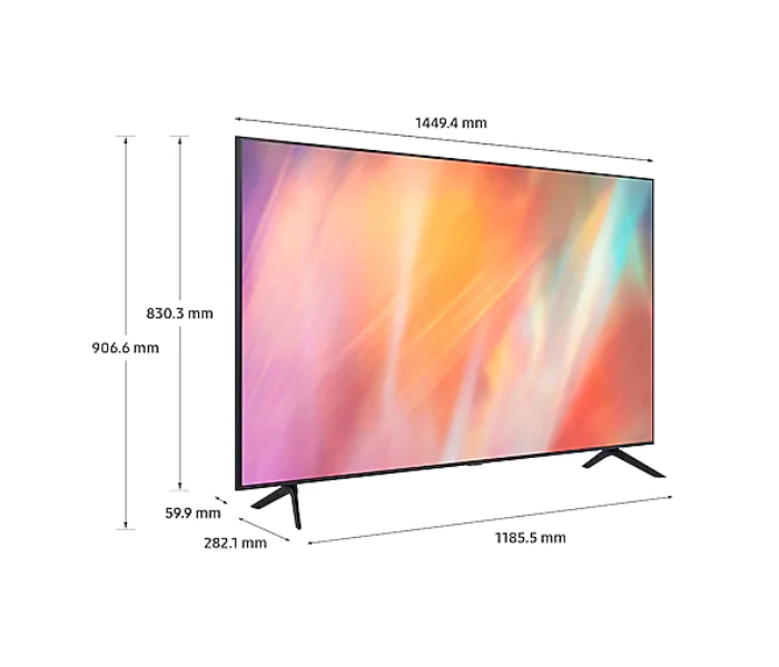 Samsung 65AU7700 65 Inch Crystal 4K UHD Smart TV - Black - Zoom Image 8