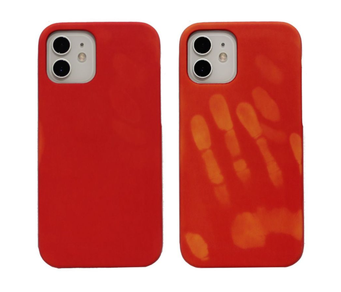 Lightweight Color Changing Mobile Case For iPhone 11 - Red and Yellow - Zoom Image 1