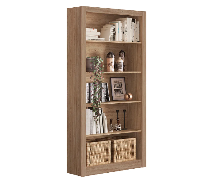 Danube Home Warden Office Book Shelf - Walnut - Zoom Image 2