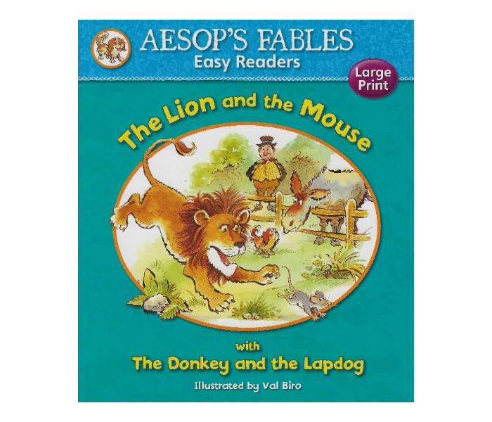 Award Publications Aesop S Fables Easy Readers The Lion And The Mouse Book For Children - Zoom Image 1