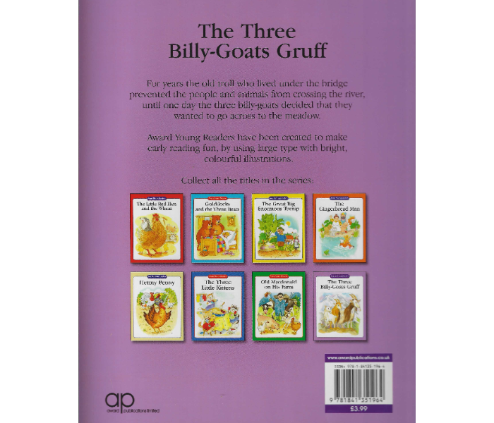 Award Publications Young Readers The Three Billy - Goats Gruf Book For Children - Zoom Image 2