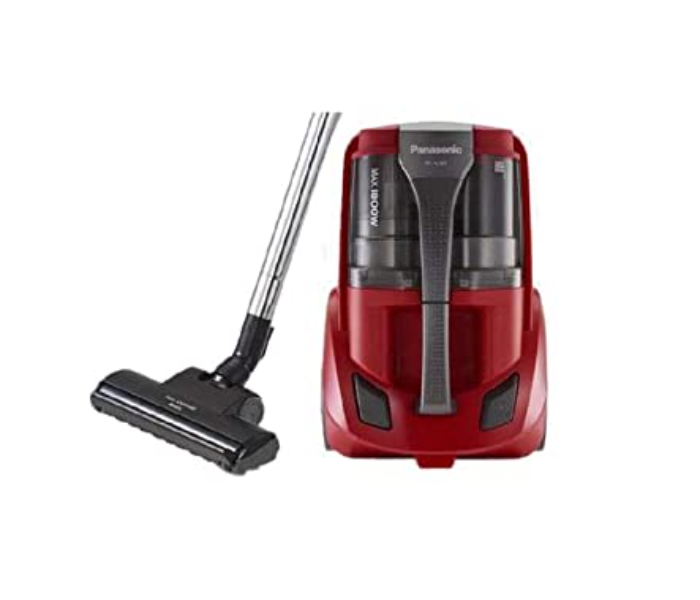 Panasonic MC CL 573 1800 Watts 2 Litre Canister Vacuum Cleaner with HEPA Filter - Black and Red - Zoom Image 2