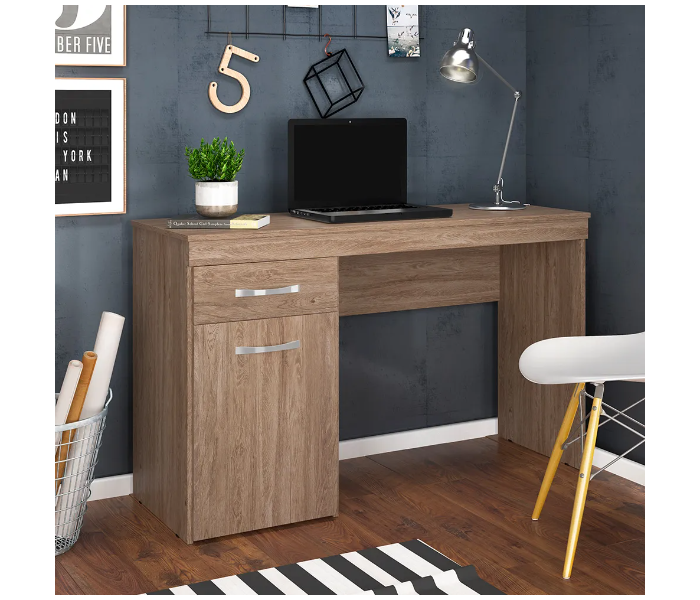 Danube Home Vitoria Office Desk - Walnut - Zoom Image 1