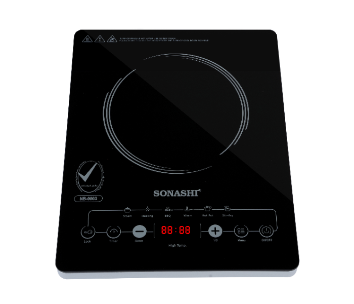 Sonashi SIS-015C Infrared Ceramic Cooker - Black - Zoom Image 1