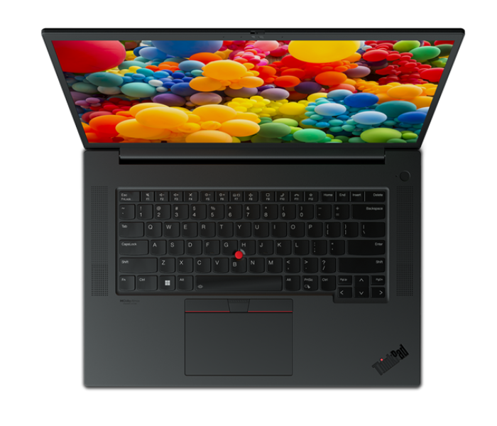 Lenovo 21DC0009AD P1 Gen 5 16 Inch WQUXGA Intel Core i9-12900H Processor 32GB DDR5 RAM 1TB SSD 16GB NVIDIA GeForce RTX 3080 Ti GDDR6 Graphics Windows 11 Pro 64 -Black - Zoom Image 1