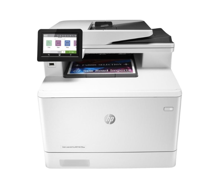 HP M479FNW 5 in1 Laserjet Pro Laser Printer - White - Zoom Image 1