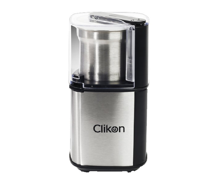 Clikon CK2659 300 Watts Coffee Grinder - Silver and Black - Zoom Image