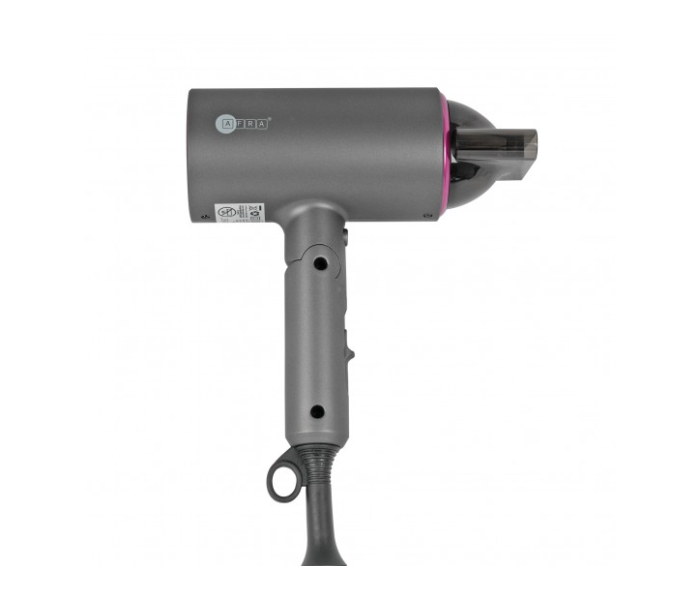 Afra AF-1400HDPG 1400Watts Cool Shot Button Hair Dryer - Grey and Purple - Zoom Image 1