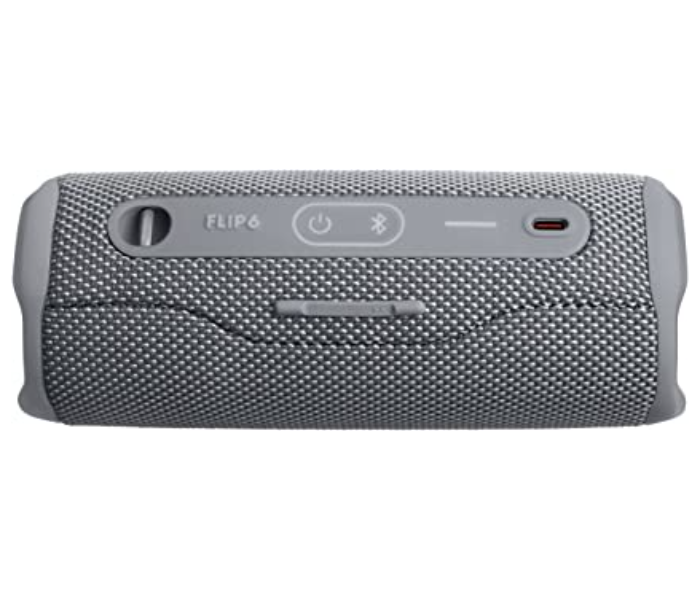 JBL Flip 6 Portable Waterproof Bluetooth Speaker - Grey - Zoom Image 3