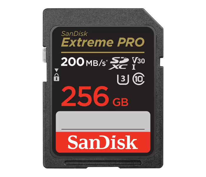 SanDisk SDSDXXD-256G-GN4IN Extreme PRO SDHC And SDXC UHS-I Card 256GB - Zoom Image 1