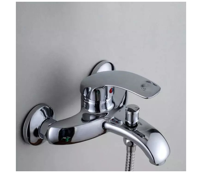 Italomix 101499 Zinc Alloy Single Lever Shower Mixer Tap Set - Silver - Zoom Image 3