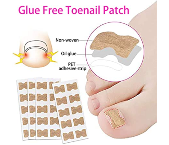 Set of 1 Glue Free Toenail Patch Care Tool Professional Pedicure for Men and Women - Zoom Image 3