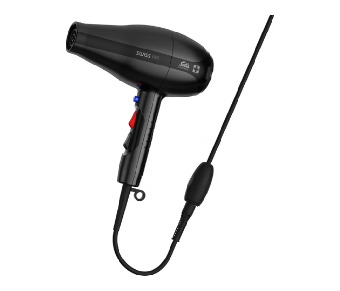 Solis 2000 Watts Swiss Air 360 Degree Hair Dryer - Black - Zoom Image 2