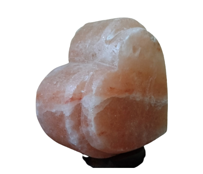 Techno Himalayan Double Heart Shape Salt Lamp - Zoom Image 4