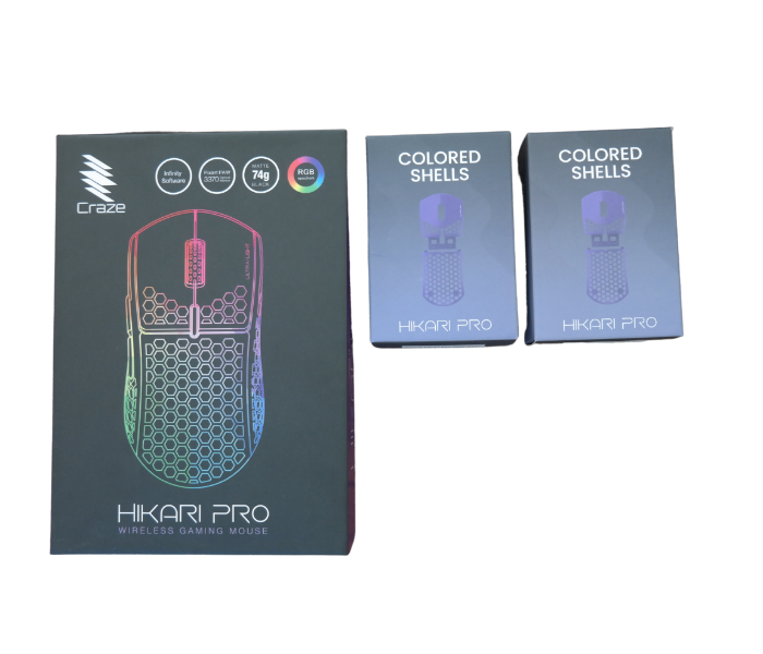 Craze C-HP-WPIS Hikari Pro and White and Pink Shell - White and Pink - Zoom Image 1