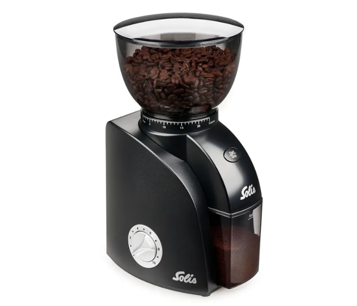 Solis Zero Static Ion Generator Coffee Grinder - Black - Zoom Image 1