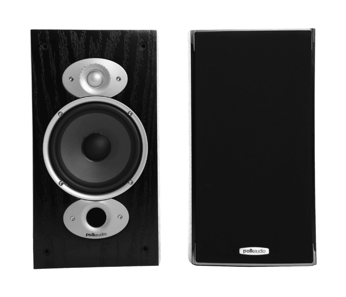 Polk RTI A3 Audio Bookshelf Loudspeaker - Black - Zoom Image