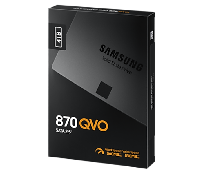 Samsung MZ-77Q4T0BW SSD 870 QVO SATA III 2.5 inch 4TB - Grey - Zoom Image 8