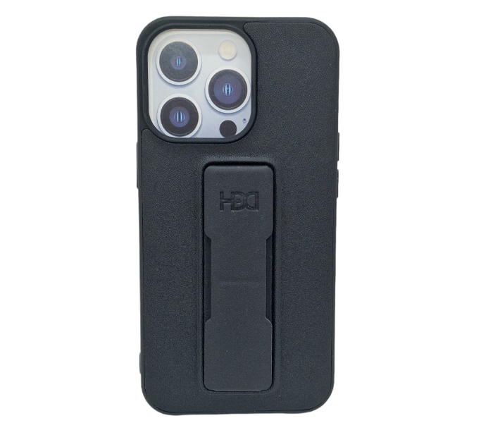 Mobile Case With Hand Strap for iPhone 12 Pro - Black - Zoom Image 2