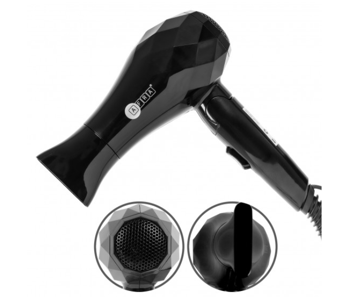 Afra AF-1000HDBK 1000Watts Hair Dryer - Black - Zoom Image 2