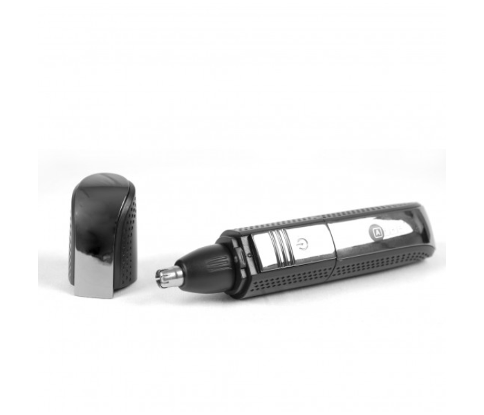 Afra AF-0045NSBK 3 In 1 Stainless Steel Head Nose Trimmer - Silver and Black - Zoom Image 2