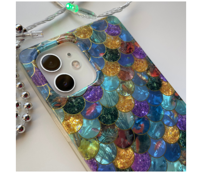 Protective Square Shape Case Art Print Fish Scale Mobile Cases For iPhone 13 Pro Max - Zoom Image 6