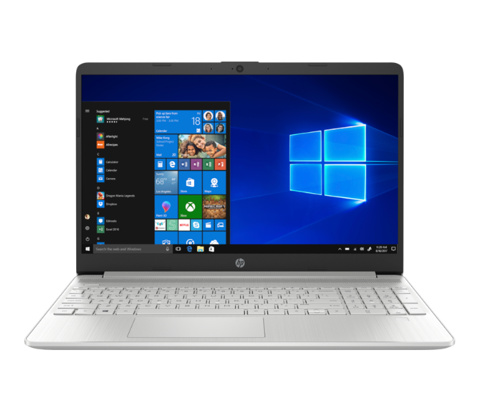 HP Laptop 15s-fq2020ne 3B3W7EA 15.6 Inch FHD Intel Core i3-1115G4 Processor 4GB DDR4 RAM 256GB SSD Integrated Intel UHD Graphics Windows 10 Home - Silver - Zoom Image 1