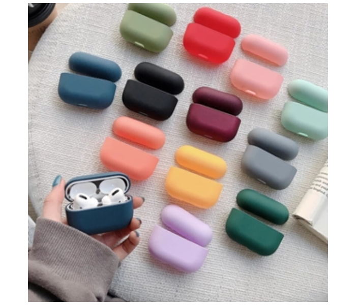 Apple AirPod Airpod 3 and Airpod Pro Protective Cover with Keychain Silicone Hard Case - Zoom Image 1