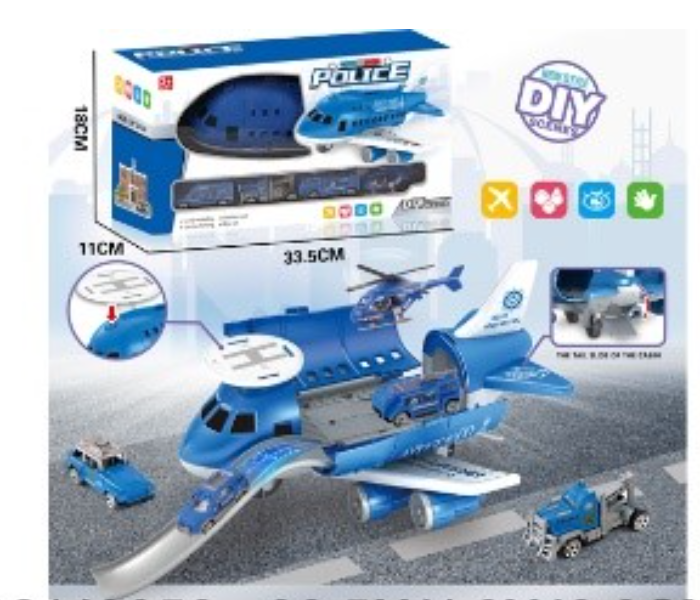 DK1104 Parking Lot Activity Toy For Kids - Blue - Zoom Image