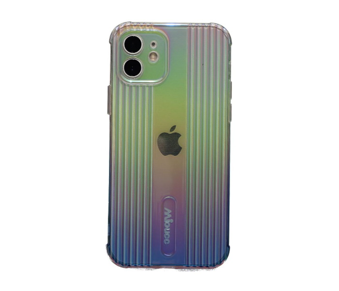 Gradient Case Groove Texture Mobile Case For iPhone 12 - Zoom Image 1