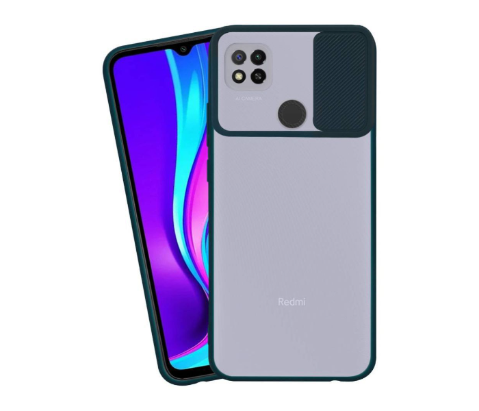 Shockproof Back Cover for Redmi 9C - Black - Zoom Image 5