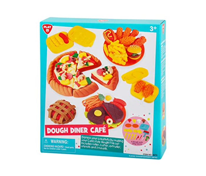 PlayGo PLY8374 Dough Diner Cafe Activity Toy For Kids - Zoom Image 2