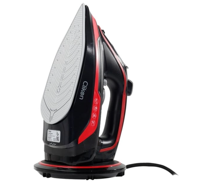 Clikon CK4126 2400 Watts Steam Iron - Black and Red - Zoom Image 4