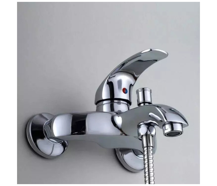 Italomix 101499 Zinc Alloy Single Lever Shower Mixer Tap Set - Silver - Zoom Image 2