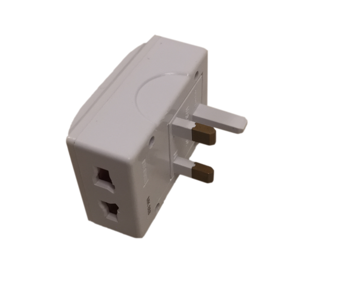 Xaro MK888 Multi-Plug UK Type Conversion Adaptor - White - Zoom Image 2