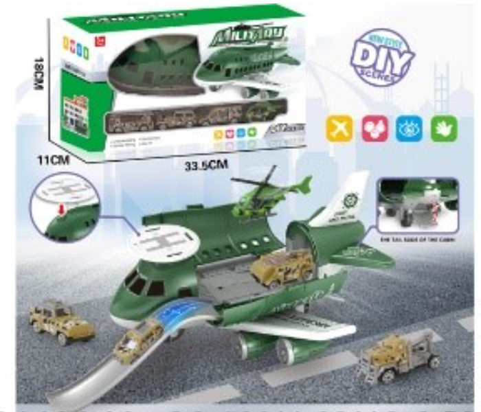 DK1102 Parking Lot Activity Toy For Kids - Green - Zoom Image